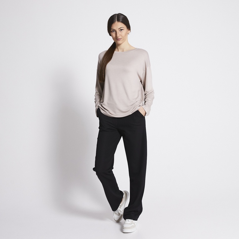 Long sleeve top "Jillie"  Light Beige